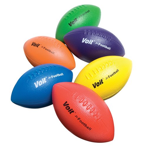 Coated Foam 8 1/2'' Football Set Of 6