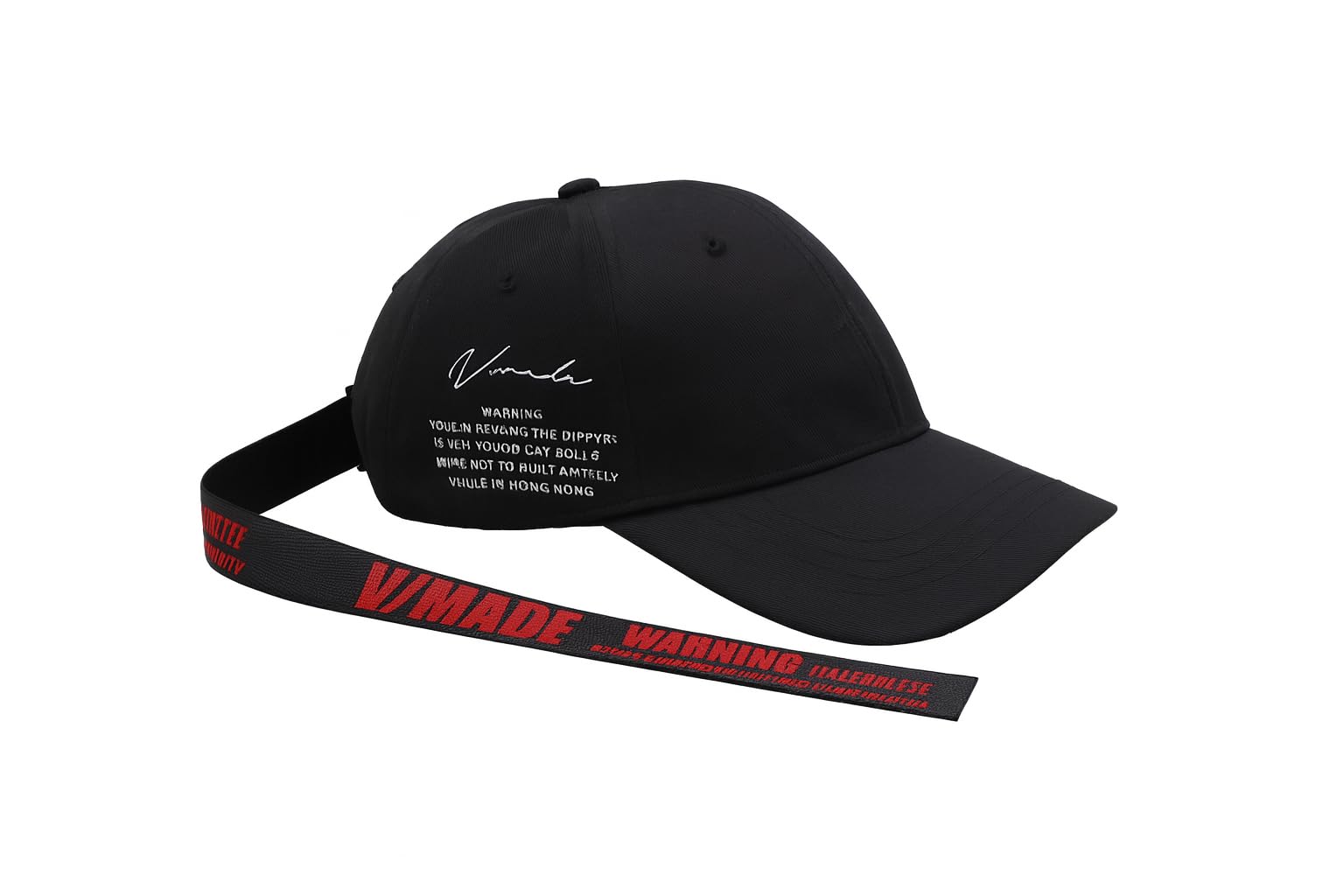 Tipy Tipy Tap Unisex Street Style Baseball Cap With Long Strap | Adjustable Casual Hip Hop Snapback Hat For Men & Women Black
