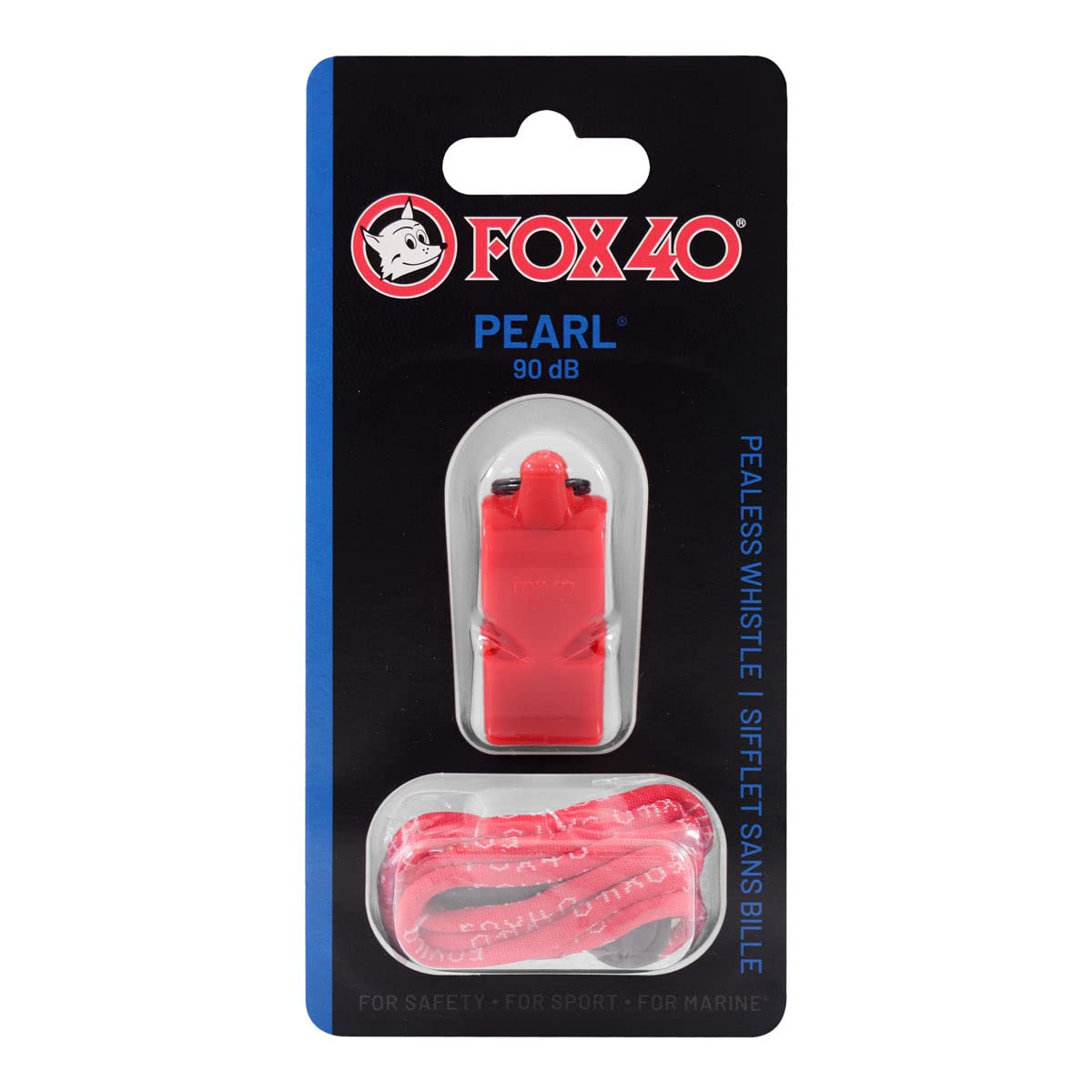 Fox 40 Pearl Safety Whistle (Red)