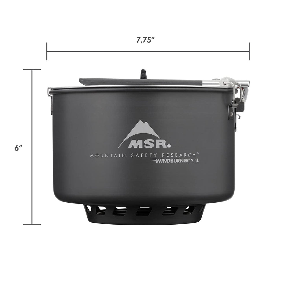 Msr Windburner Group Windproof Camping And Backpacking Stove And Cookware System