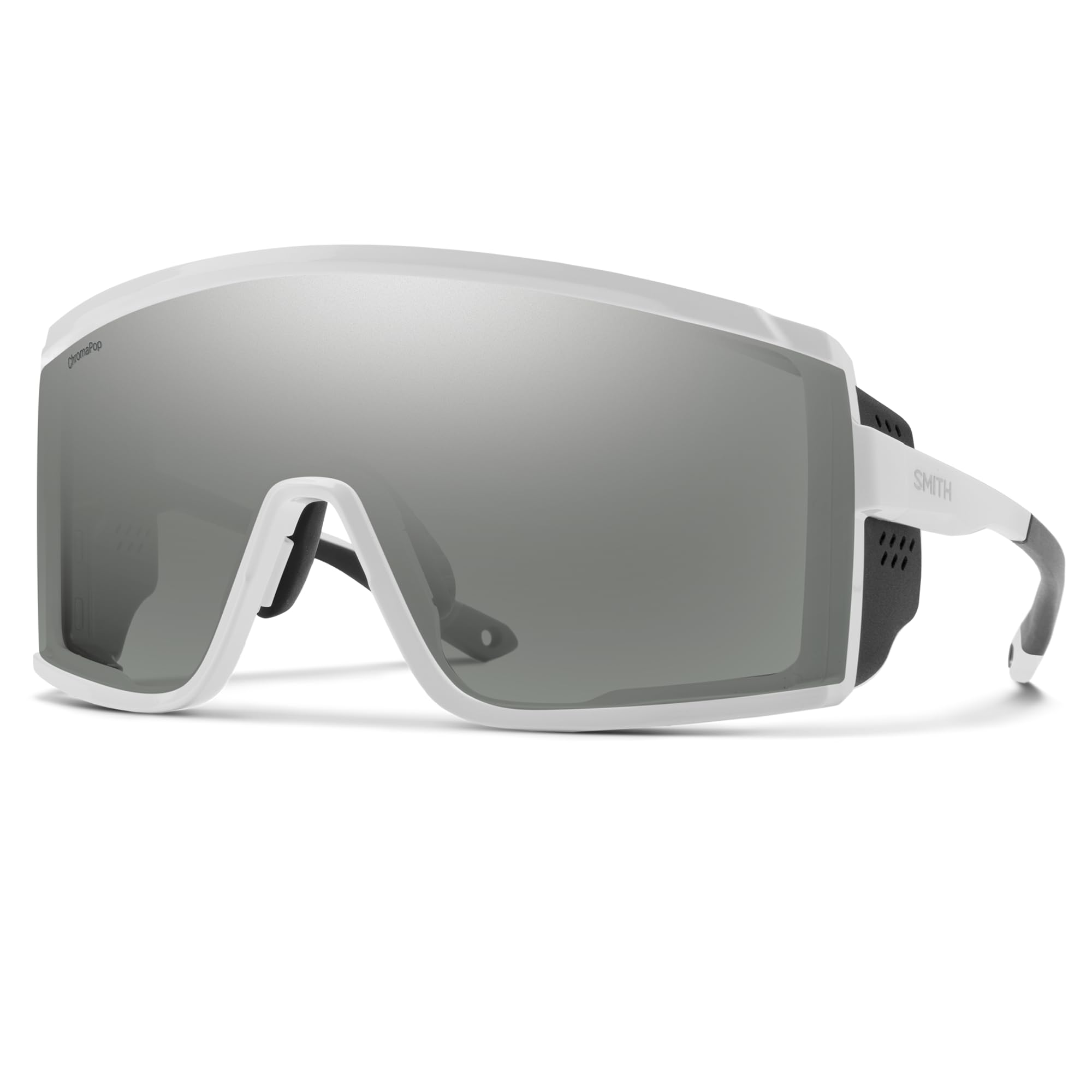 SMITH Pursuit Sunglasses - Shield Lens Performance Sports Sunglasses with Removable Side Shields for Skiing & More - For Men & W