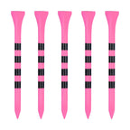 Zivisk Wooden Golf Tees 3-1/4 Inch 100 Count, 3.25'' Long Golf Wood Bamboo Tees For Women (Pink,83Mm)