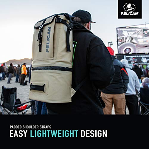 Pelican Dayventure Backpack Soft Cooler (Light Grey) , 18.4 Liters