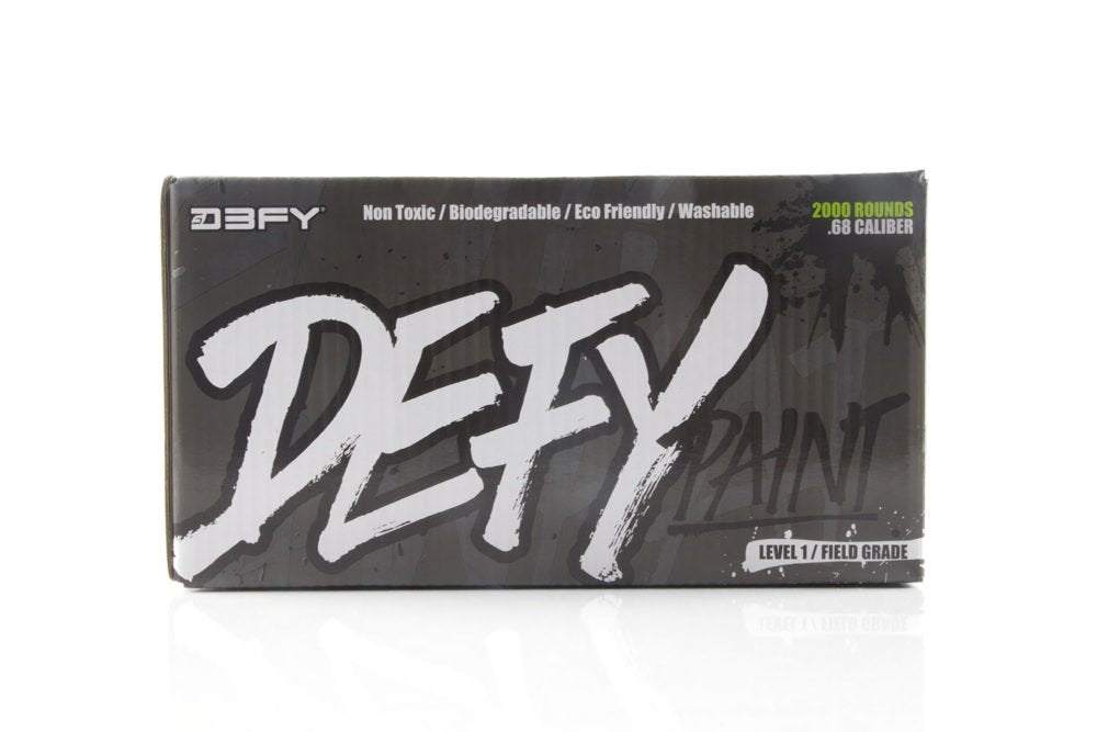 D3FY Defy Paint Level 1 Paintballs Defy Paint Level 1 .68 Caliber Paintballs (2000Count), Multi