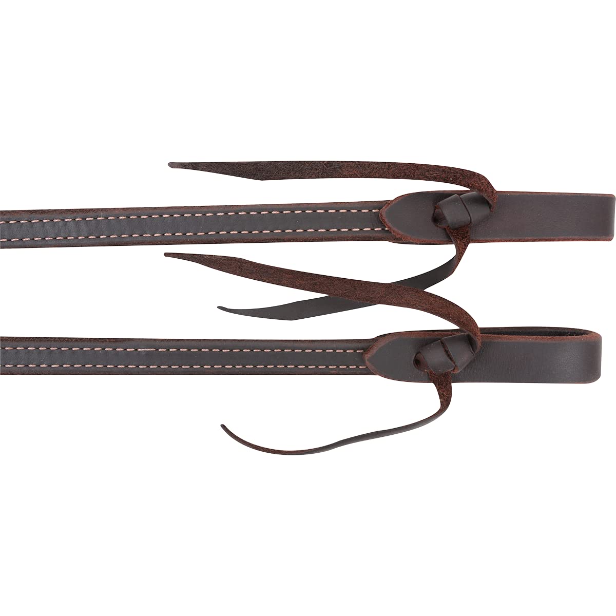 Martin Saddlery Doubled And Stitched 5/8 Latigo Splitrein Heavy Br
