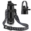 Easyacc Water Bottle Handle Shoulder Strap, For 12Oz - 64 Oz Hydro Flask Wide Mouth Water Bottles And Universal Water Bottles, W