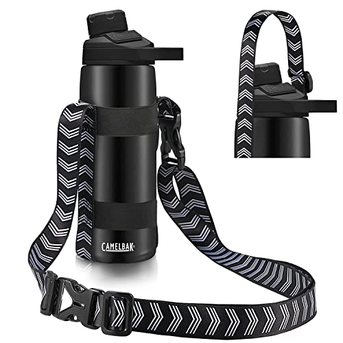 Easyacc Water Bottle Handle Shoulder Strap, For 12Oz - 64 Oz Hydro Flask Wide Mouth Water Bottles And Universal Water Bottles, W