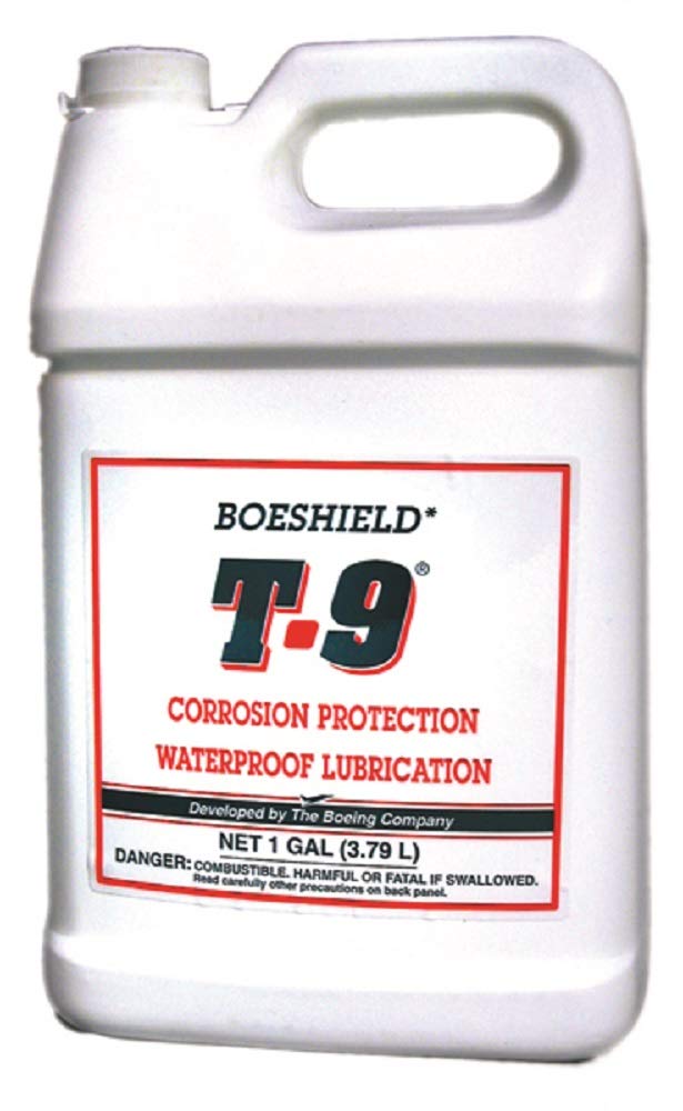 BOESHIELD T-9 Rust & Corrosion Protection/Inhibitor and Waterproof Lubrication, 1 Gallon Jug
