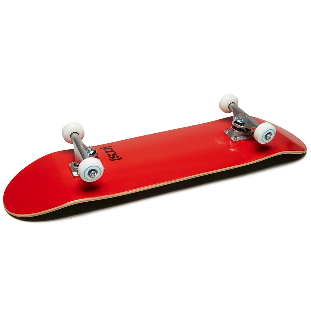 [Ccs] Logo Skateboard Complete Red 7.50'' - Maple Wood - Professional Grade - Fully Assembled With Skate Tool And Stickers - Adu