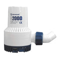 Attwood 4760-4 Heavy Duty 2,000 Gph Fully Submersible Boat Bilge Pump, White Finish
