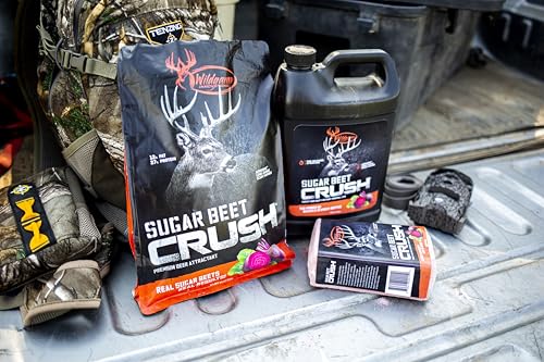 Wildgame Innovations Sugar Beet Crushed 4Lb Brick Deer Attractant | Easy-To-Use Long-Lasting Powerful Time-Released Sweet Minera