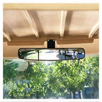 10L0L Panoramic Convex Golf Cart Mirror For Ezgo, Club Car, Yamaha, Golf Cart Rear View Mirror
