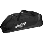 Rawlings | WORKHORSE Wheeled Equipment Bag | Baseball & Softball | Black