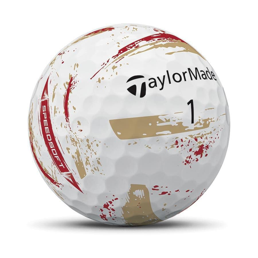 TaylorMade Golf Speed Soft Ink NFL Minnesota Vikings Dozen