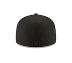 New Era 59Fifty Hat Mlb Basic New York Yankees Black/Black Fitted Baseball Cap (7 7/8)