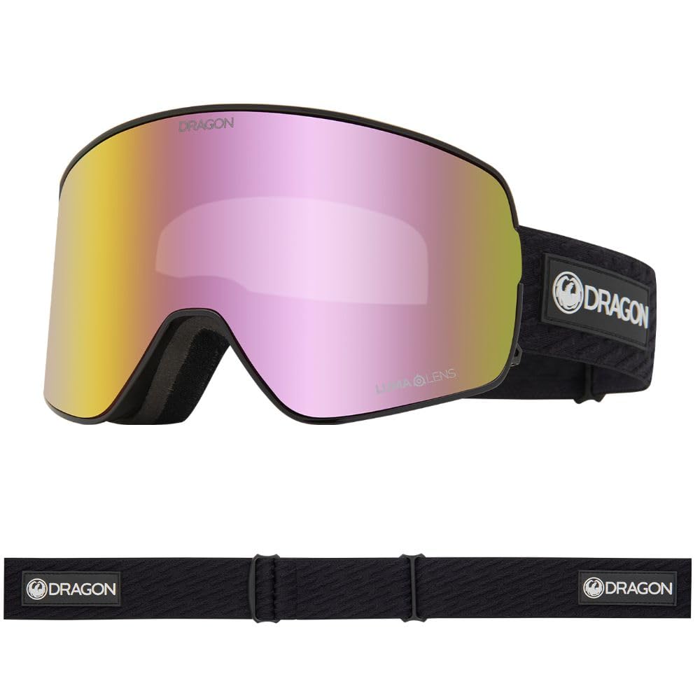 Dragon NFX2 Unisex Snow Goggles - Icon Pink/LL Pink Ionized & LL Midnight