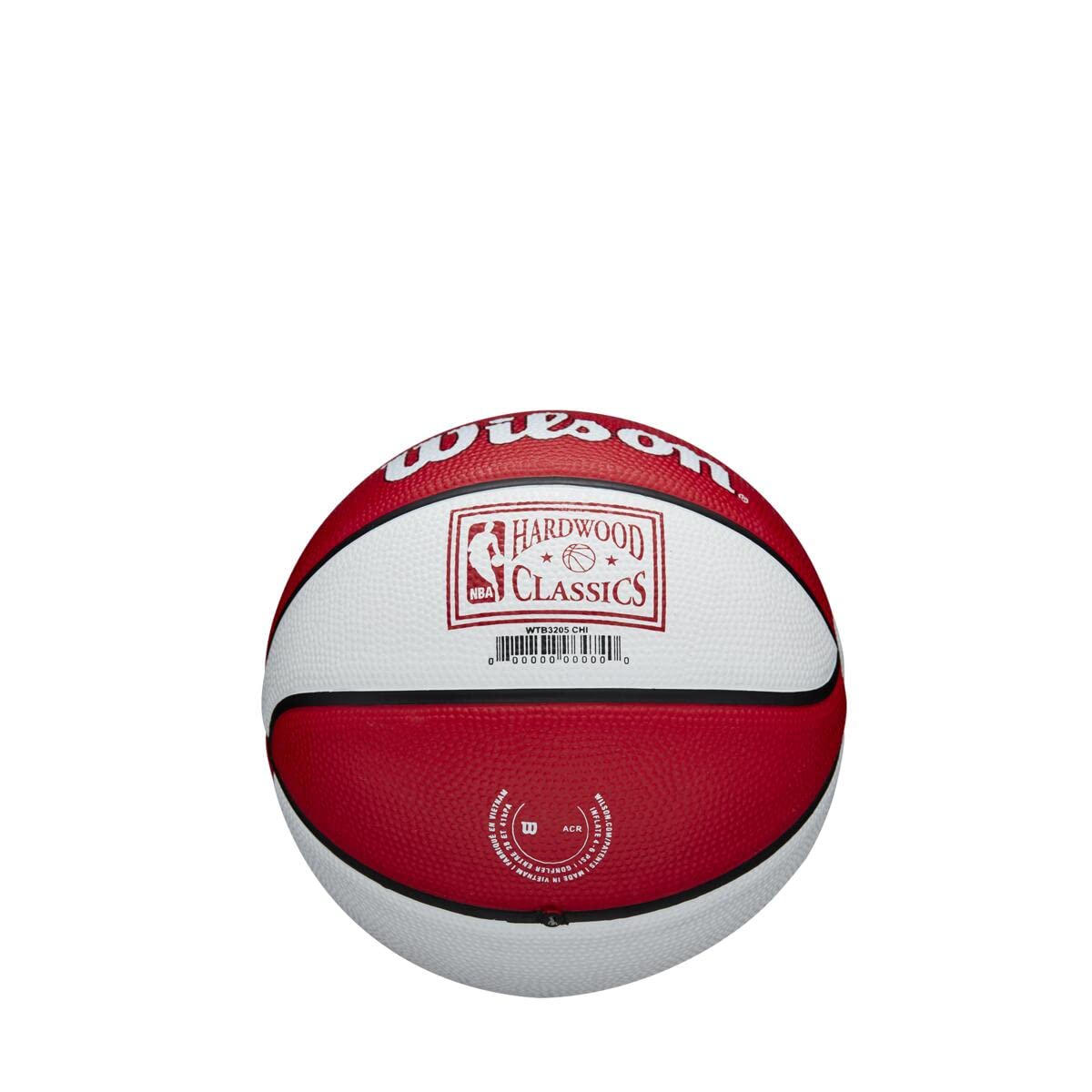Wilson Nba Team Retro Mini Basketball - Chicago Bulls