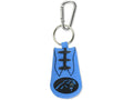 Nfl Carolina Panthers Team Color Football Keychain