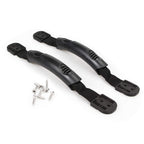Boncas Replacement Kayak Side Mount Carry Handles With Hardware Soft Grip Handle Durable Webbing Heavy Duty Canoe Handle Kit (2 