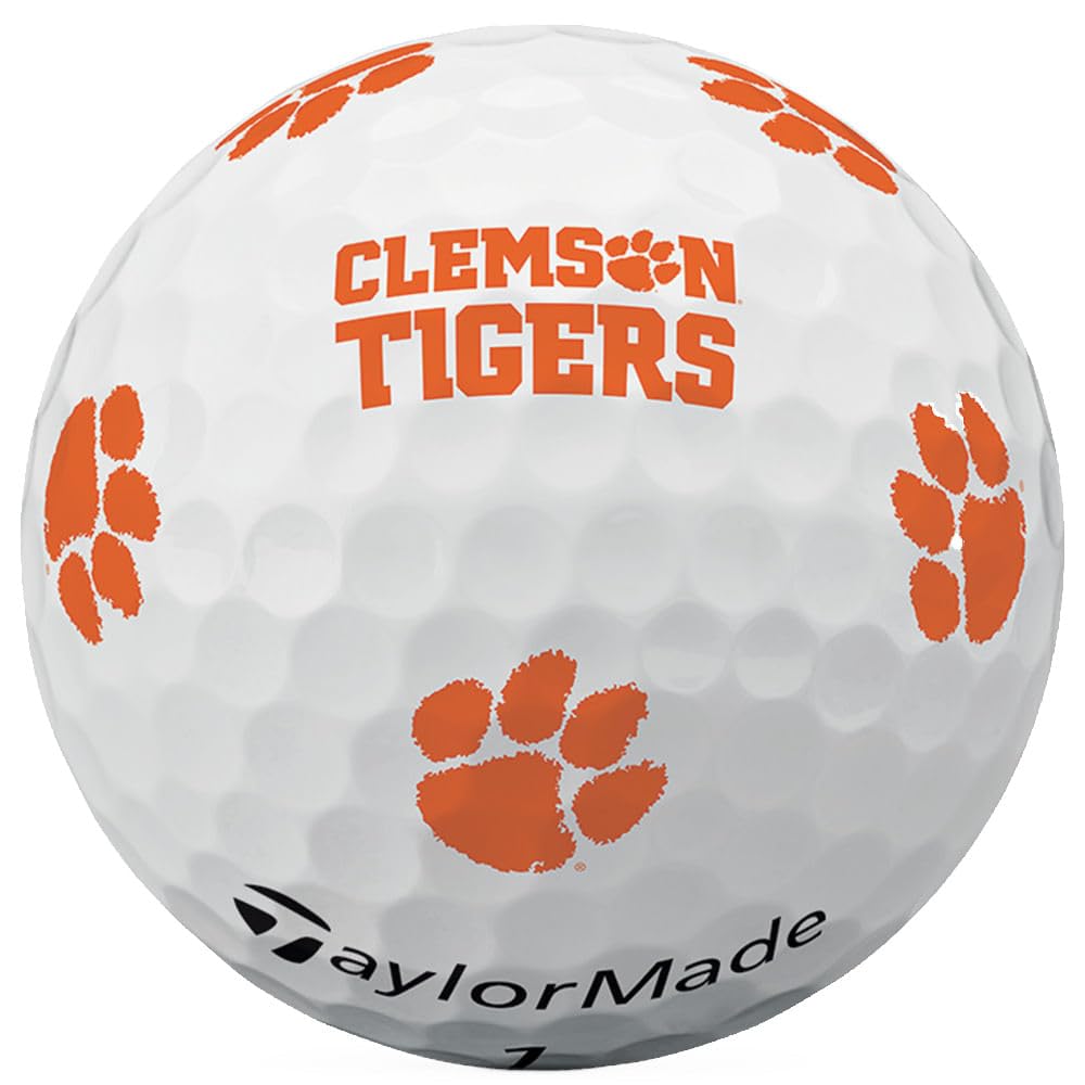 TaylorMade Golf 2024 TP5 PIX Clemson One Dozen