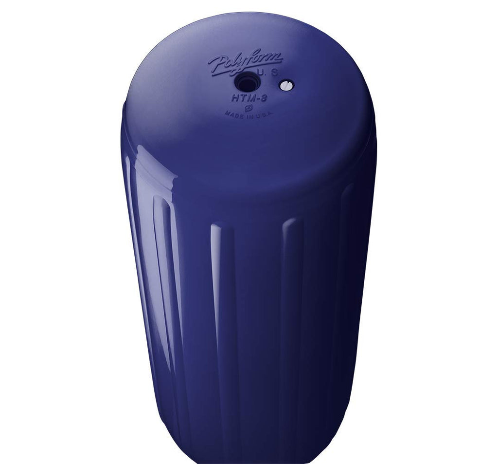 Polyform 01583952 Htm Series Fender - 10.5'' X 27'', Navy Blue