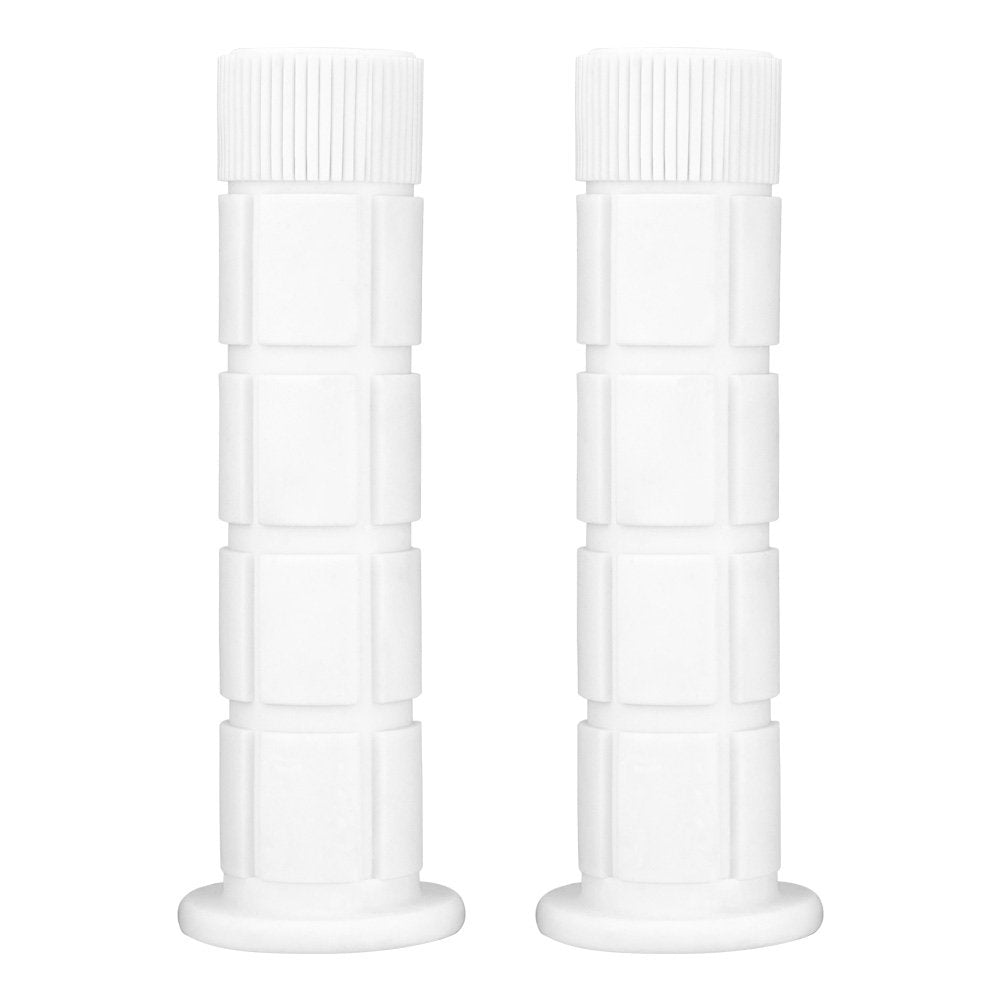 Saplize Bike Handlebar Grips, For Kids Girls Boys Bikes, Balance Bikes, Road Bikes And Scooters, Length 49, White