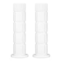 Saplize Bike Handlebar Grips, For Kids Girls Boys Bikes, Balance Bikes, Road Bikes And Scooters, Length 49, White
