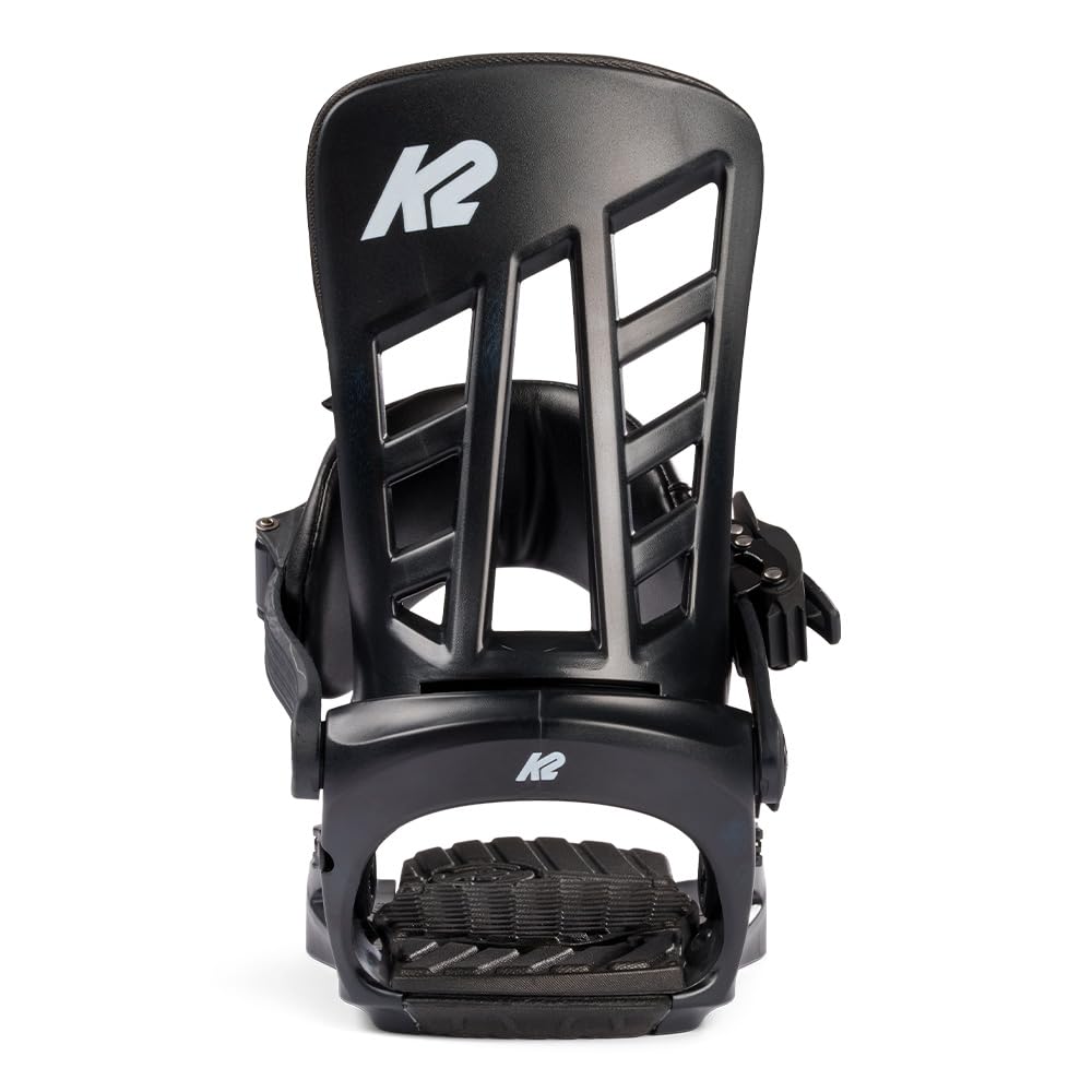 K2 Indy Mens Snowboard Bindings, Black, M