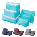 7Seas Men And Women Packing Cubes Travel Pouch Bag Organizer Set Bag Pack Suitcase Organizer Laundry Clothes Storage Pouch Bags