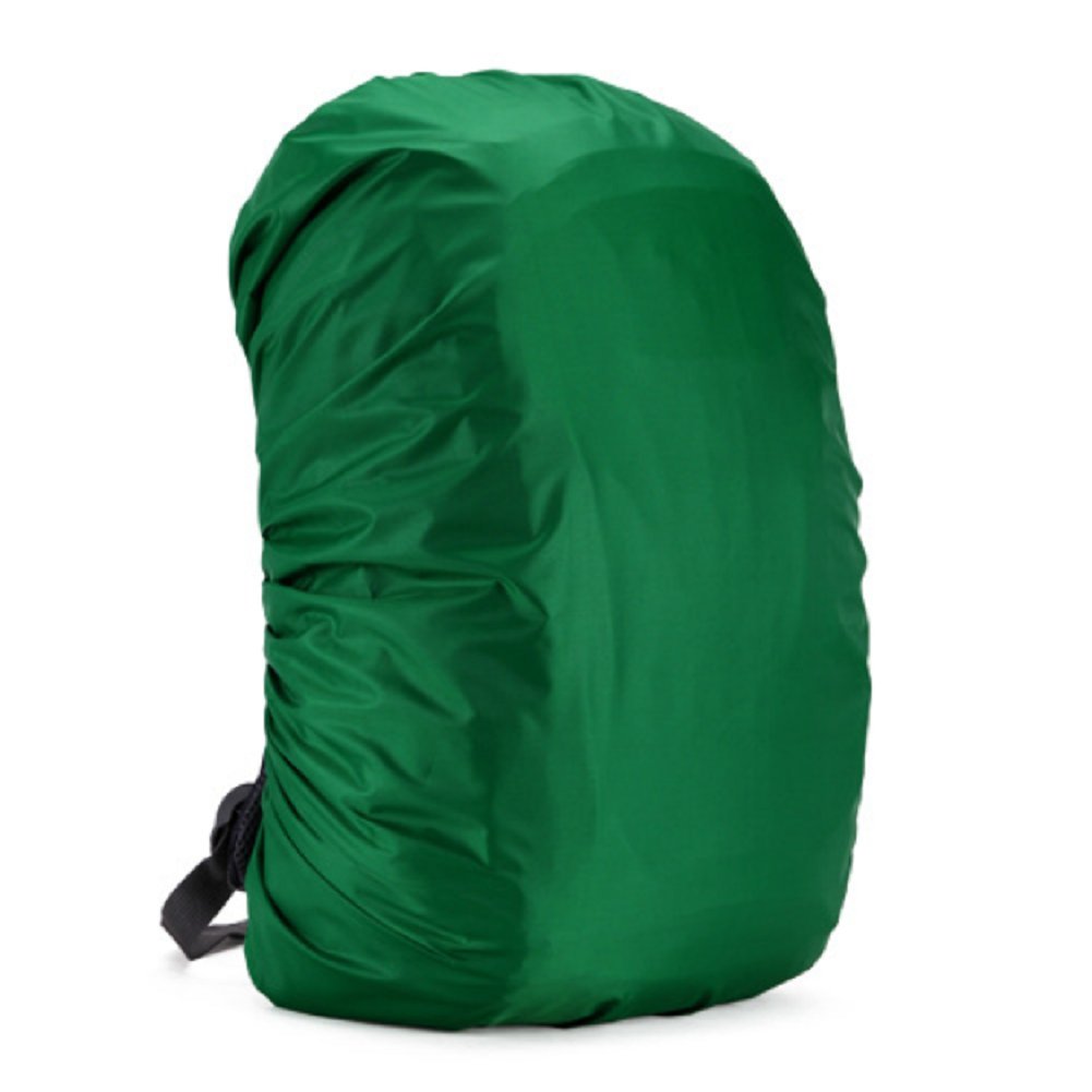 Silfrae Waterproof Rucksack Cover Backpack Rain Cover 30L-100L for Travel Climbing Hiking (Green, 70L-80L)