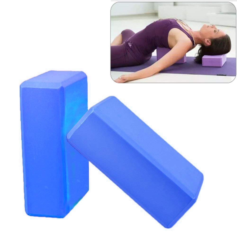 JERN Yoga EVA Foam Block to Support and Deepen Poses, Improve Strength and Aid Balance and Flexibility (2)