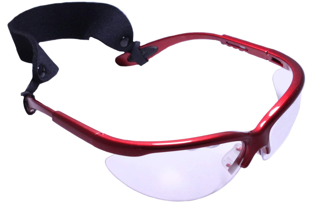 Python Xtreme View Protective Racquetball Eyeguard (Eyewear) (Red)