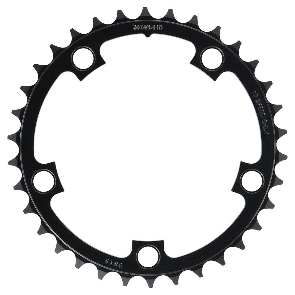 SRAM Red/Force/Rival/Apex Chainring 34t 110 BCD 10-SPD Alloy Blk Use with 50T