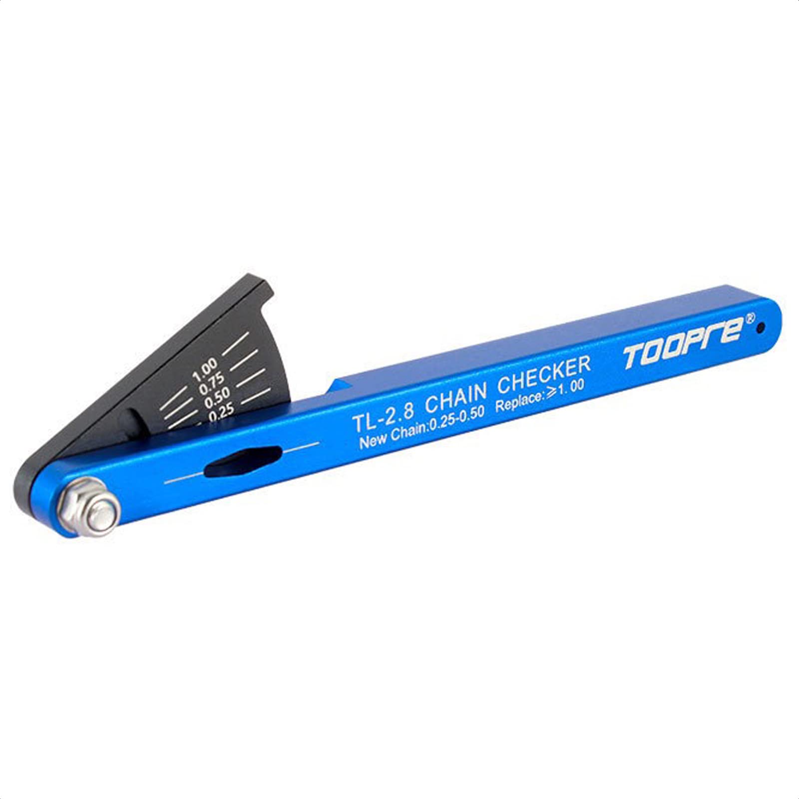 KIEVODE Bike Chain Checker Tool for All Bike Chains, Including Shimano, Sram, KMC, Campagnolo and More - Chain Wear Indicator fo