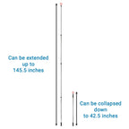 Orlimar Fluorescent Head Golf Ball Retriever - 12 Foot
