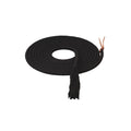 Ecoluxe Round Mecate, Black, 1/2'' W X 22' L