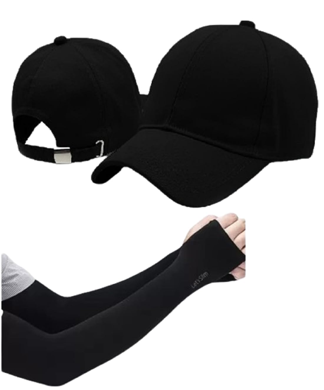 Fy Lane Baseball Cap And Hand Sleep (In, Alpha, Free Size, Black)