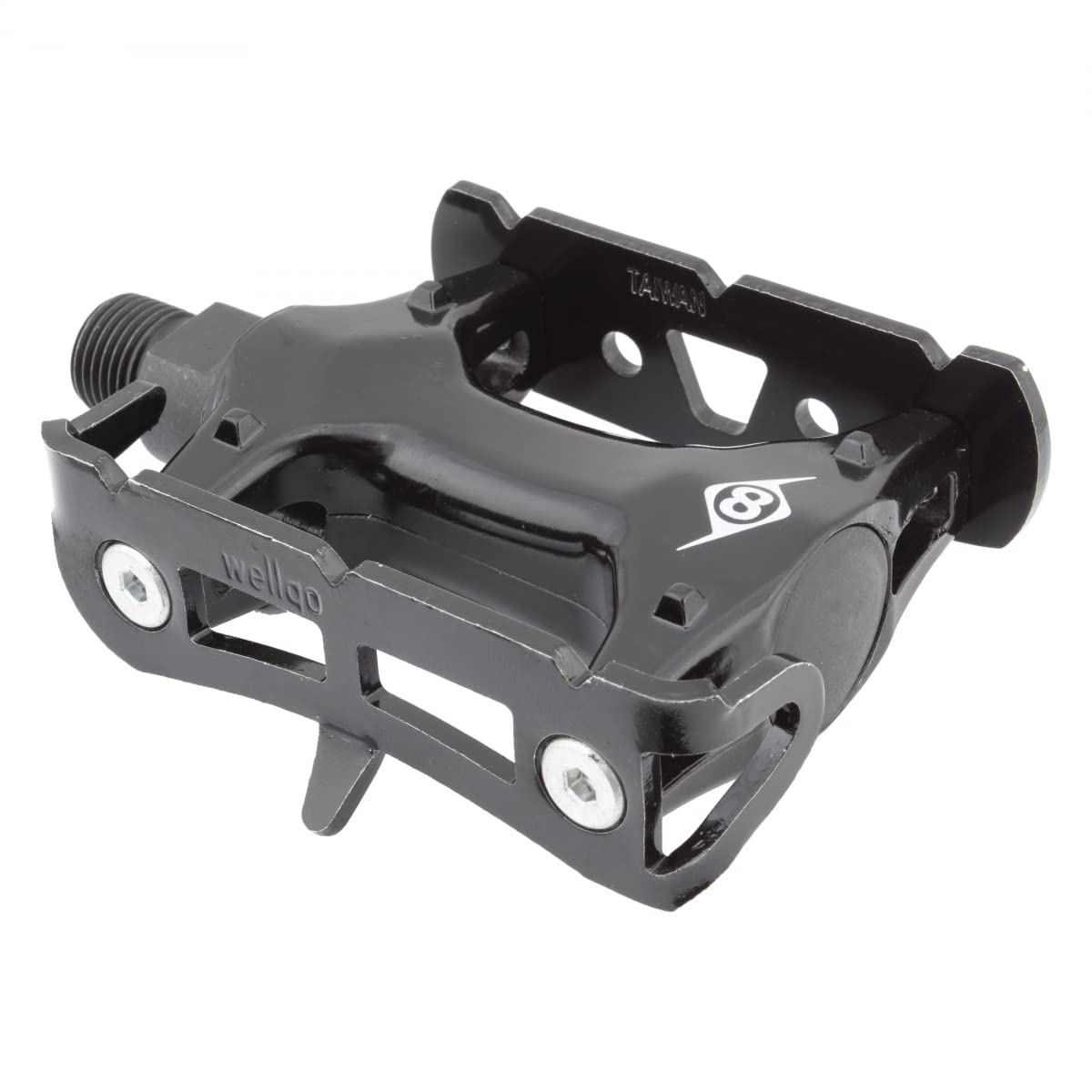 Origin8 Pro Track Light Pedals, 9/16, Powder Coat Black