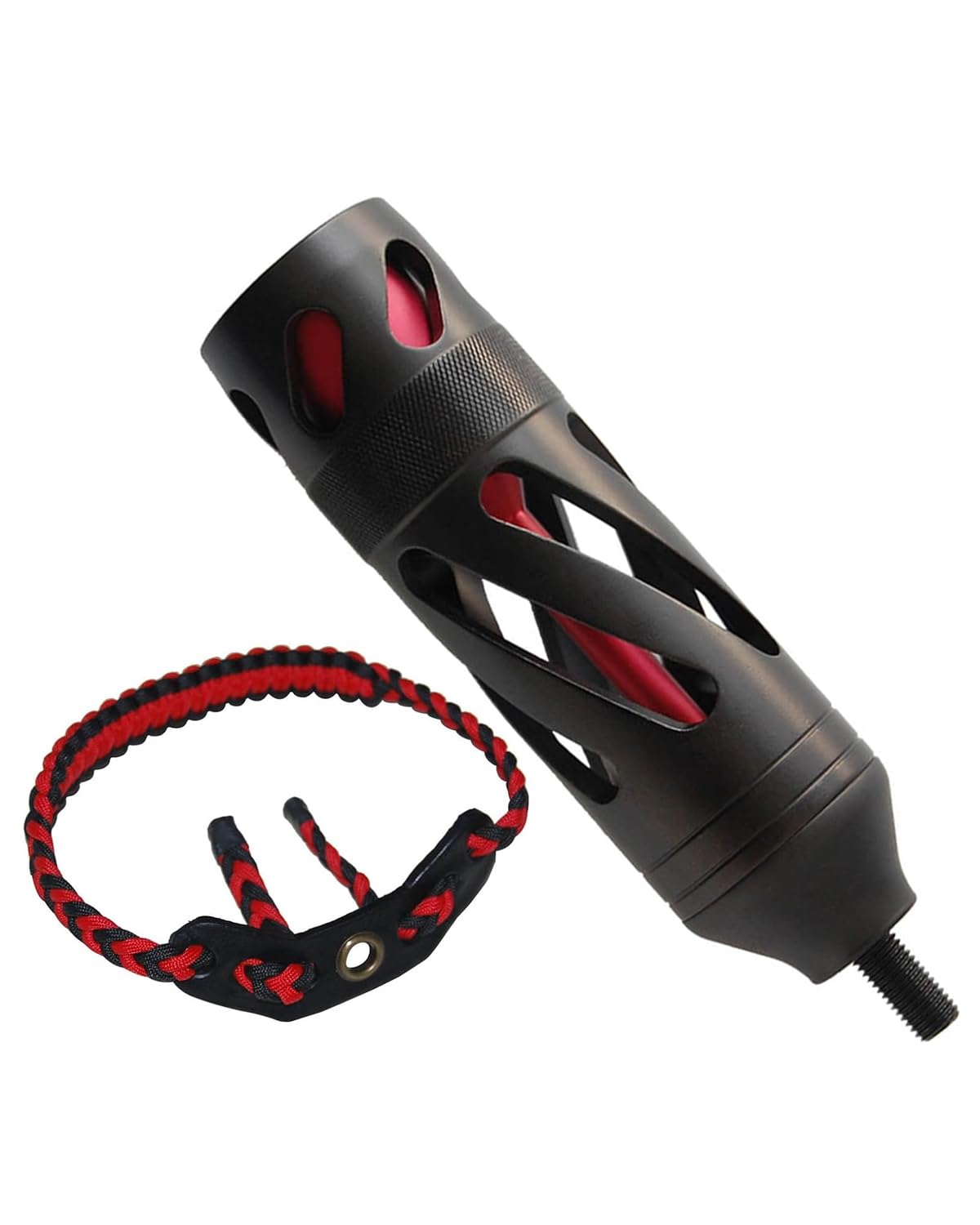 Toparchery Compound Bow Aluminum Stabilizer With Wrist Bow Sling Braided Hunting Shooting Target