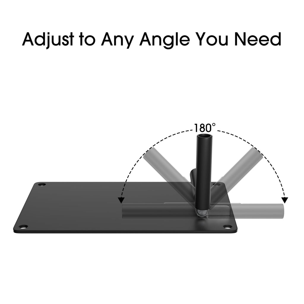 Wishdirect Golf Alignment Stick Holder, Angle Adjustable Golf Swing Plane Trainer Aid For Aiming Putting Swing (Alignment Sticks