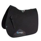 Shires Arma Quilted Saddlecloth (Black, 17''-18'')