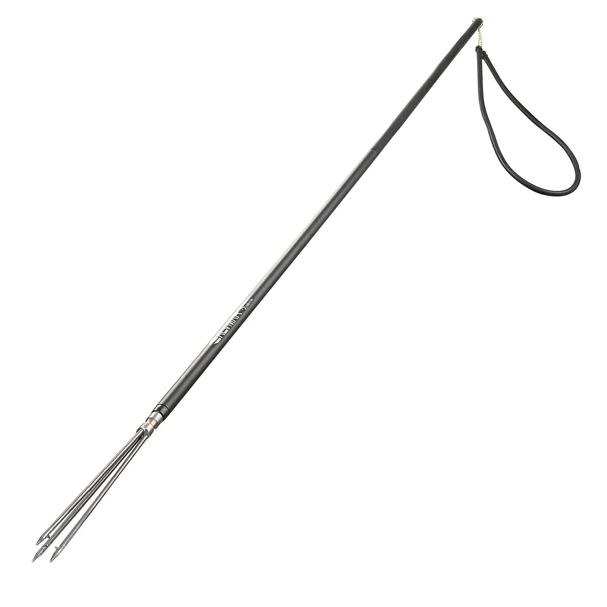 SALVIMAR 14mm Aluminum Pole Spear for Spearfishing - Anodized Ergal Shaft Fishing Spear with Rubber Band Propulsion & M6 Thread,