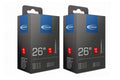 Schwalbe Sv13 01150102C Inner Tubes 26 Inches Presta Valve (Pack Of 2)