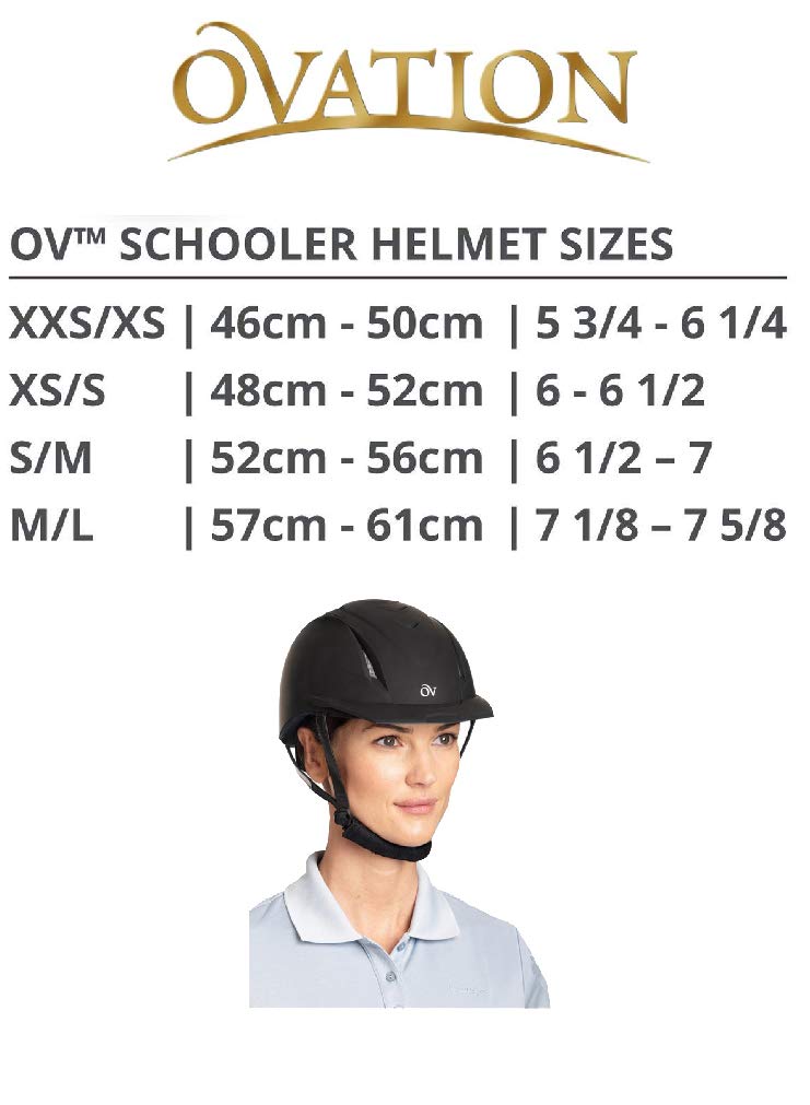 Ovation Deluxe Schooler Helmet (Purple, Medium/Large)