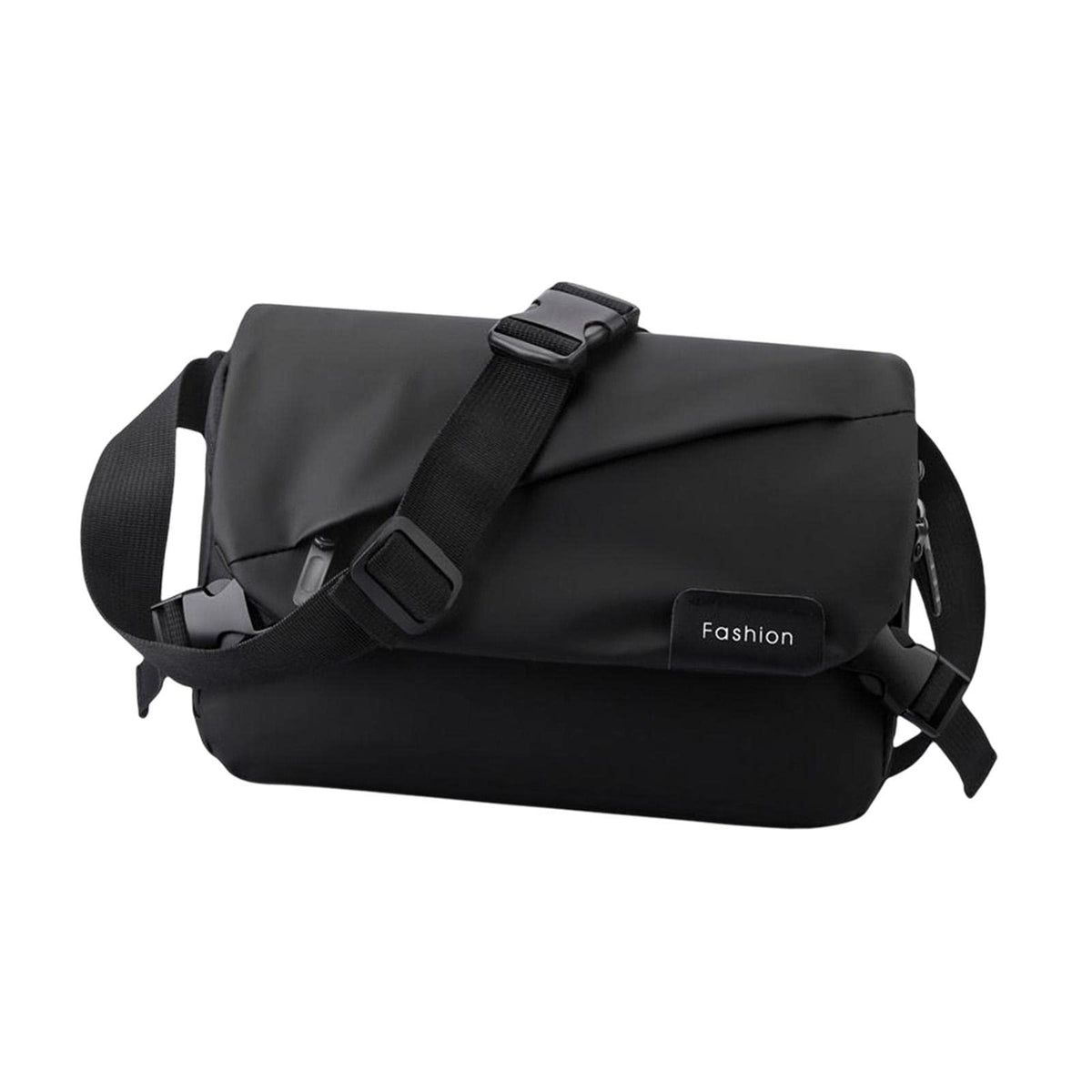 Lyla Crossbody Bag Fashion Adjustable Strap Men Shoulder Bag For Walking Black