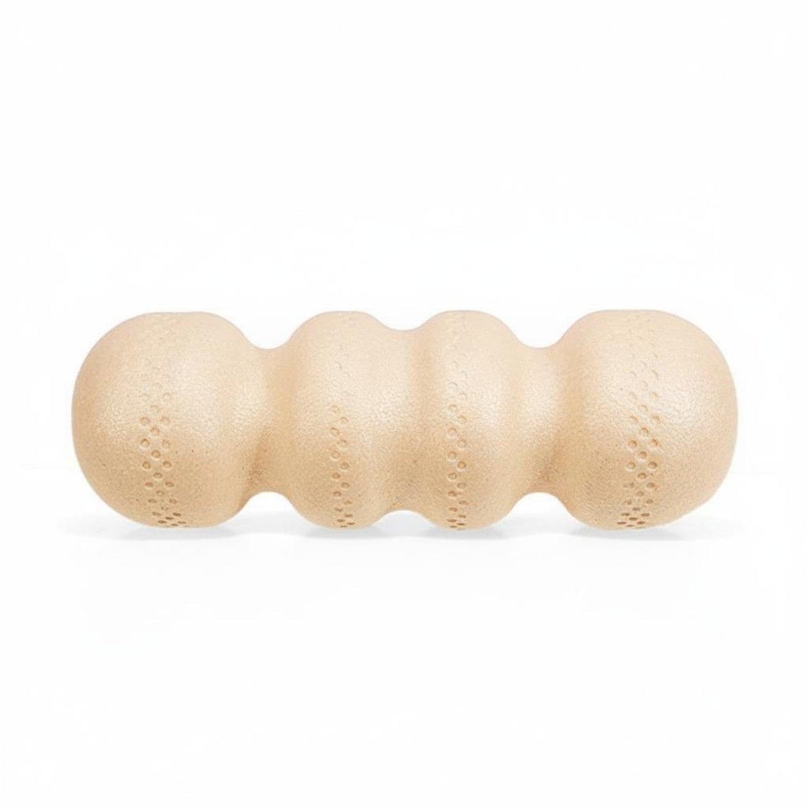 TRENDYNEST Textured Soft Roller High Hardness Stretching Roller Release Exercise Equipment for Workout, Gym Beige Standard 55D