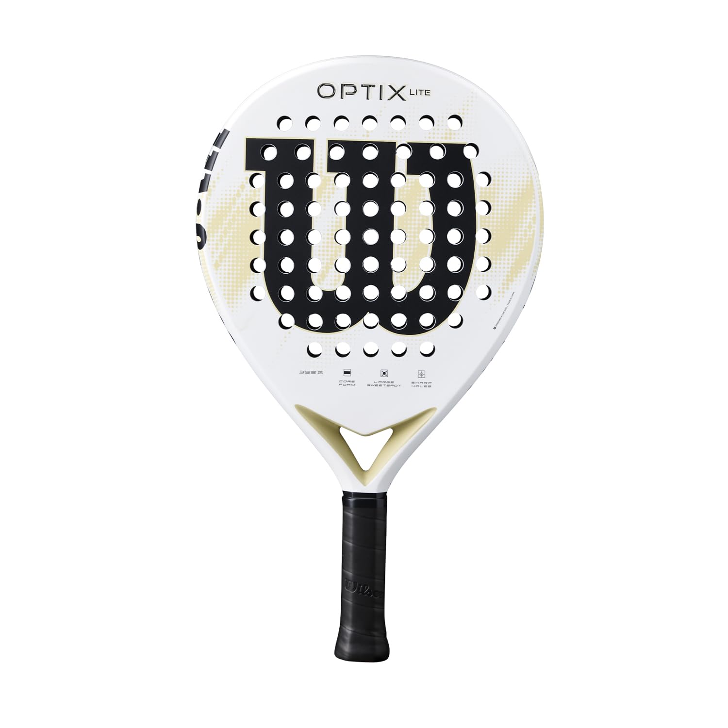 Wilson Optix V2 Lite Padel Racket - White