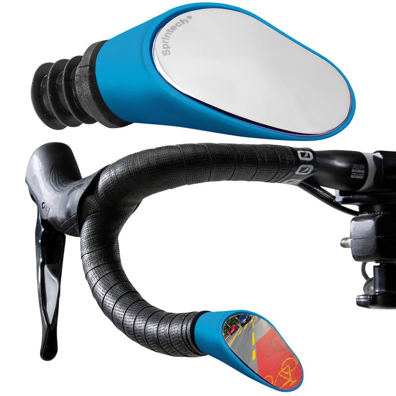 Sprintech Left Side Mirror (Blue)