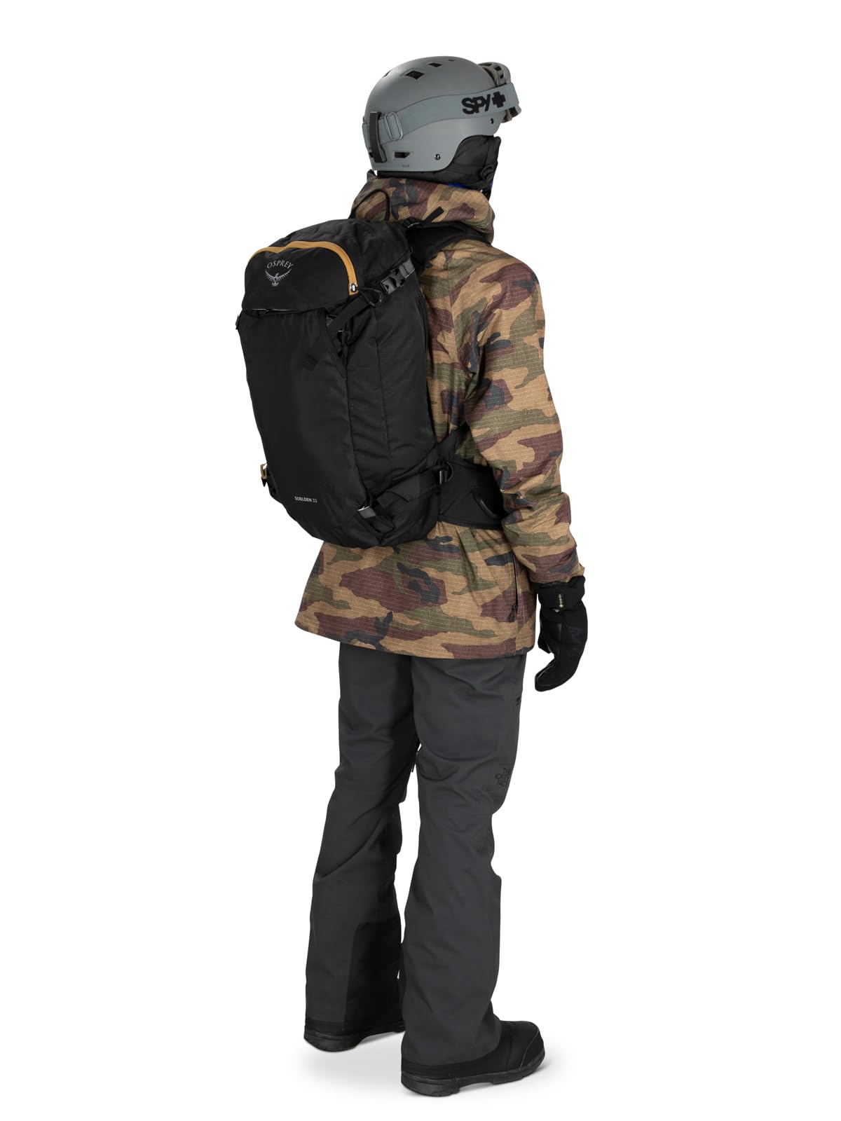 Osprey Soelden 32L Mens Ski and Snowboard Backpack, Black