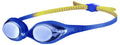 Arena Unisex Spider Junior Youth Swim Goggles For Boys And Girls, Blue  Blue  Yellow, Mirror Lens